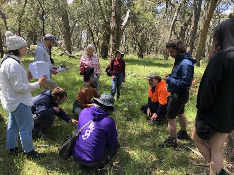 Paul Piko at the 2024 MCMC staff field trip. Photograph by MCMC's Chris Coburn.