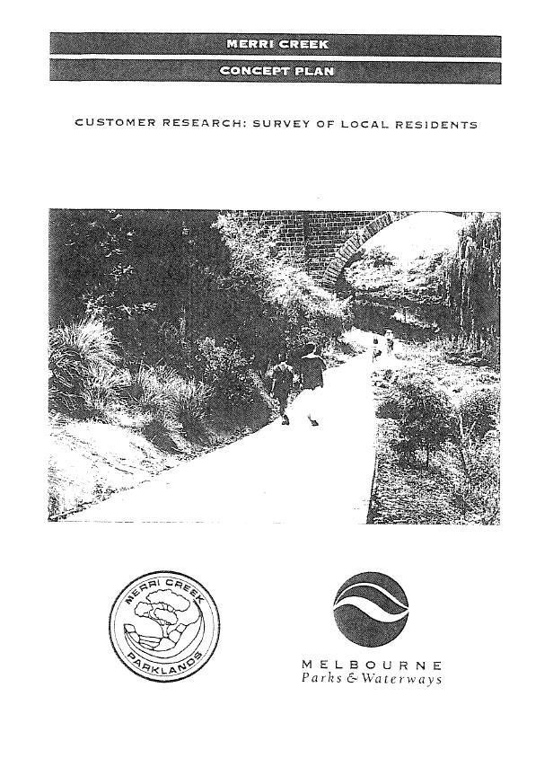 Customer Research Concept Plan cover