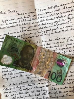 Donation from Merri Creek iself