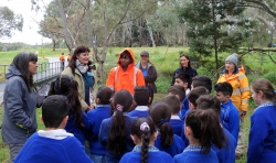 Julia and Mayor with Antonine College