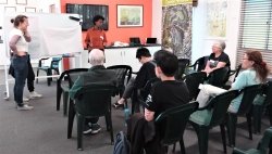 Litter Workshop presenting actions