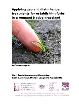 applying gap and disturbance treatments