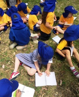 Creekulum School kids