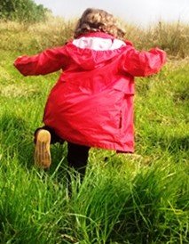 Nature Play kid running