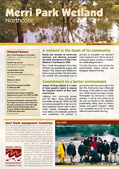 merri park wetland