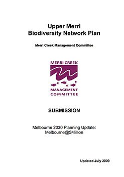 Upper Merri Biodiversity Newtork Plan