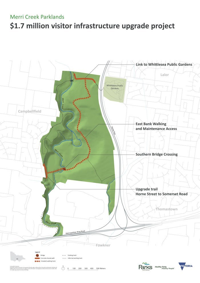 Merri Creek Parklands 1 7mill