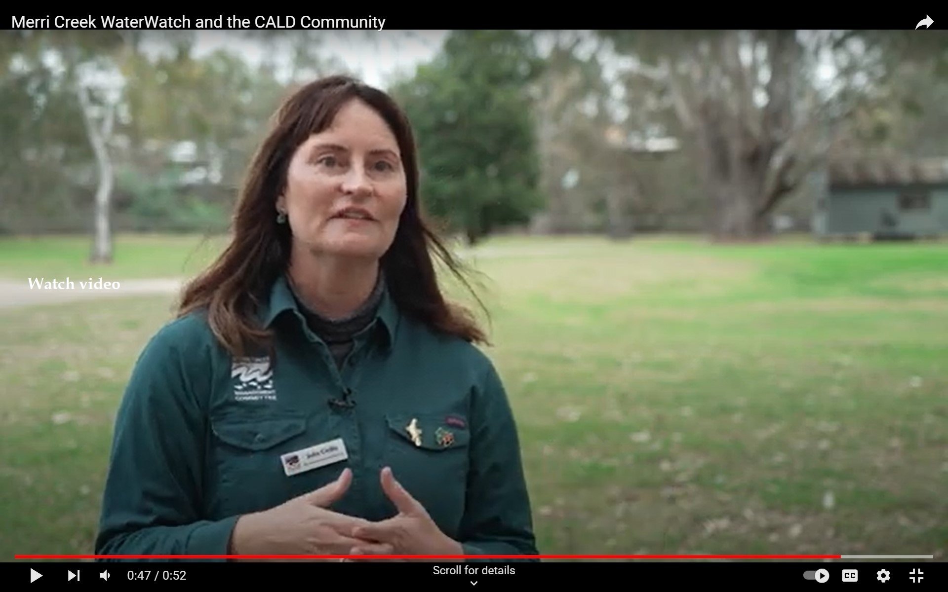 Watch video CALD Waterwatch