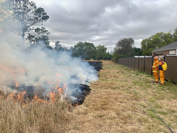 Backburning at Amberfield Grasslands