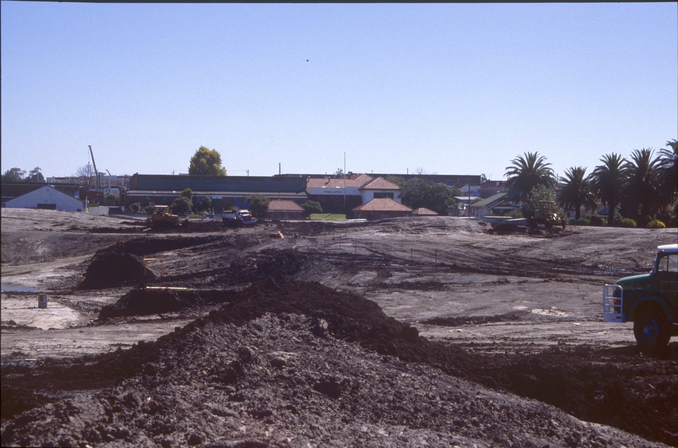 Merri Park being created 1997
