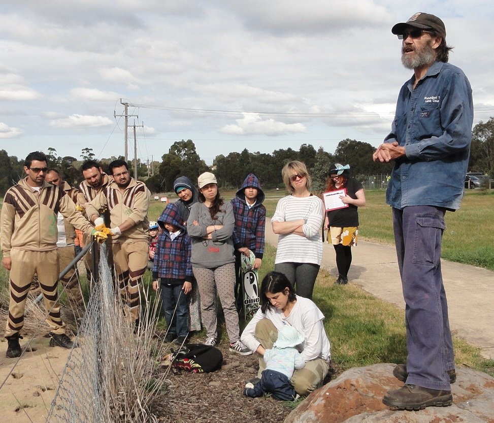 Uncle Dave Wandin at Bababi Djinanang