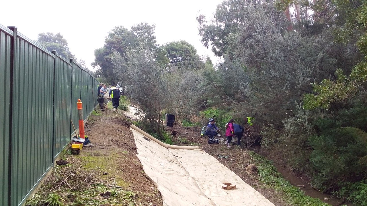 Wallan Scouts Wallan Creek Rehab project 2022 1