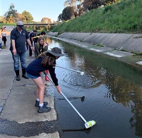 Water sampling MP Creek