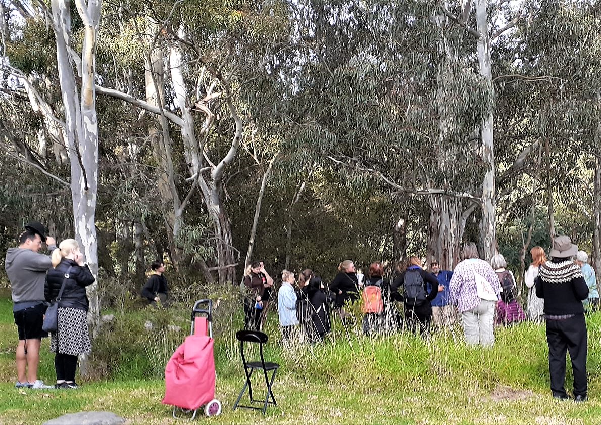 Wurundjeri partnership with Uncle Dave talking