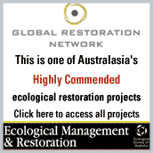 Global Restoration Network Highly Commended Ecological Restoration Project