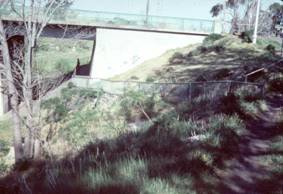 St Georges Road bridge, Nth Fitzroy 1982