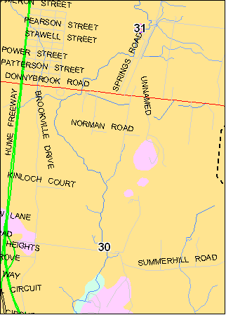 Site location map