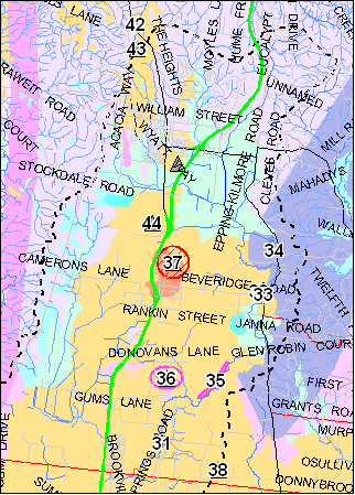 Site location map
