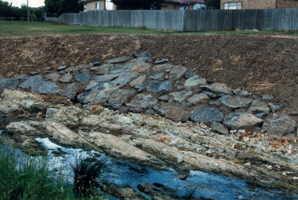 Melbourne Formation at Edgars Creek, Reservoir, Victoria, Australia