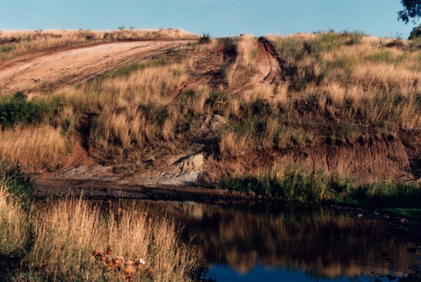 Deposits containing nodular Dolomite, Galada Tamboore, Thomastown, Victoria, Australia