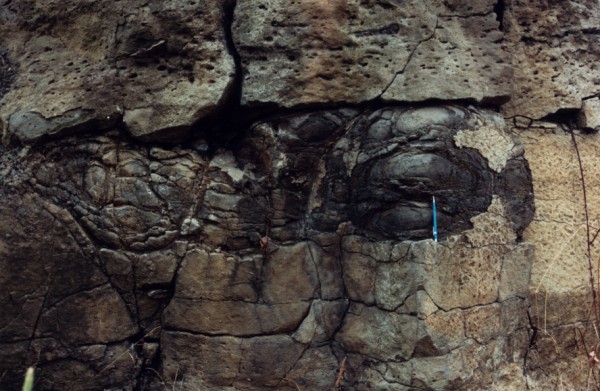Weathering detail at Quarries Park