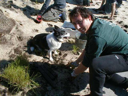 Planting and BBQ day near Rushall Station, North Fitzroy