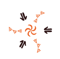 marram baba logo dark background