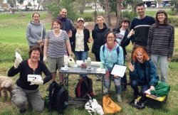 new WW recruits on the Darebin Creek
